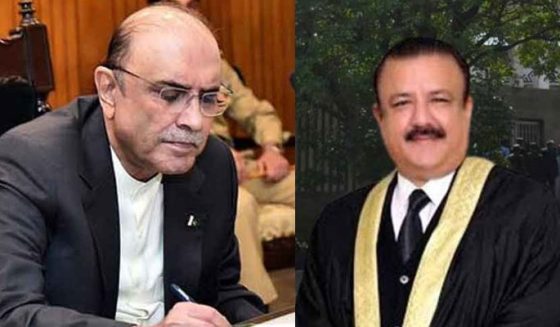 صدر نے اسلام آبادہائیکورٹ کے طارق جہانگیری کوجج کے عہدے سے ڈی نوٹیفائی کرنیکی منظوری دیدی