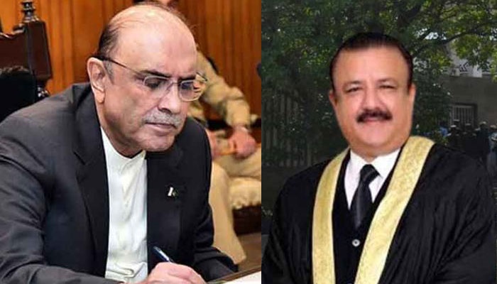 صدر نے اسلام آبادہائیکورٹ کے طارق جہانگیری کوجج کے عہدے سے ڈی نوٹیفائی کرنیکی منظوری دیدی