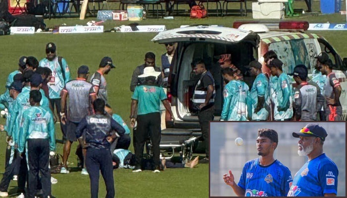 بنگلادیش پریمیئر لیگ ، ڈھاکا کیپیٹلز کے کوچ دوران ٹریننگ دل کا دورہ پڑنے سے انتقال کرگئے