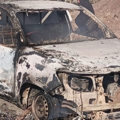 کرک میں پولیس موبائل پر فائرنگ سے 5 اہلکار شہید