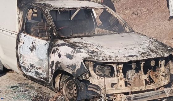 کرک میں پولیس موبائل پر فائرنگ سے 5 اہلکار شہید