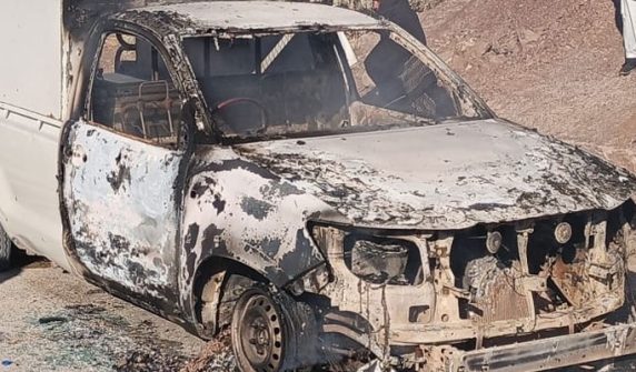 کرک میں پولیس موبائل پر فائرنگ سے 5 اہلکار شہید