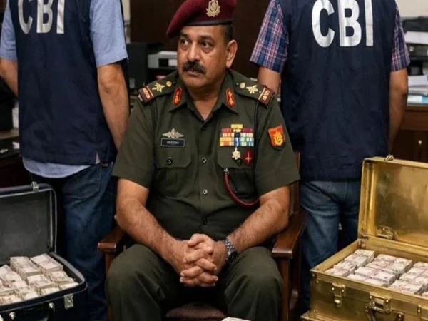 بھارتی فوج کے لیفٹیننٹ کرنل رشوت لینے پر گرفتار؛ روپوں سے بھرے صندوق برآمد