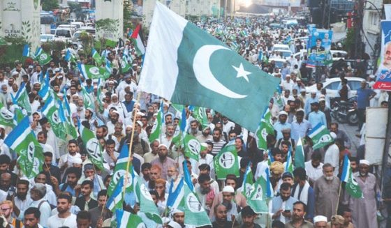 جماعت اسلامی کا کراچی کے کئی اہم مقامات پر آج دھرنے دینے کا اعلان