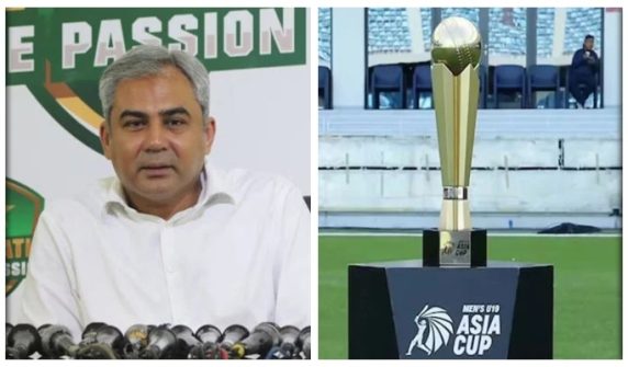 ایشیا کپ انڈر19: پاک بھارت فائنل، کیا بھارت محسن نقوی سے ٹرافی وصول کریگا؟