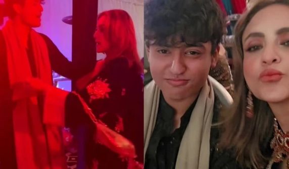 نادیہ خان کا بھارتی گانے پر بیٹے کے ساتھ رقص، صارفین بھڑک اٹھے.