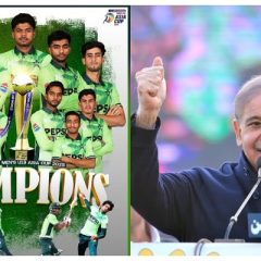 وزیر اعظم نے بھارت کیخلاف کامیابی پر انڈر 19 ٹیم کے ہر کھلاڑی کیلئے 1،1 کروڑ روپے کا اعلان کردیا