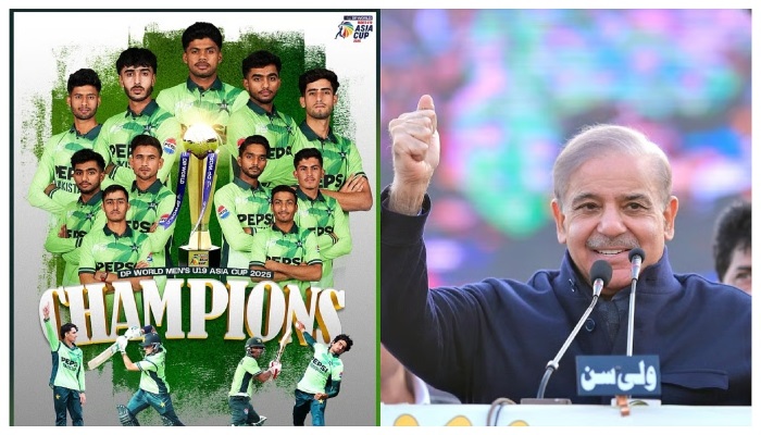 وزیر اعظم نے بھارت کیخلاف کامیابی پر انڈر 19 ٹیم کے ہر کھلاڑی کیلئے 1،1 کروڑ روپے کا اعلان کردیا