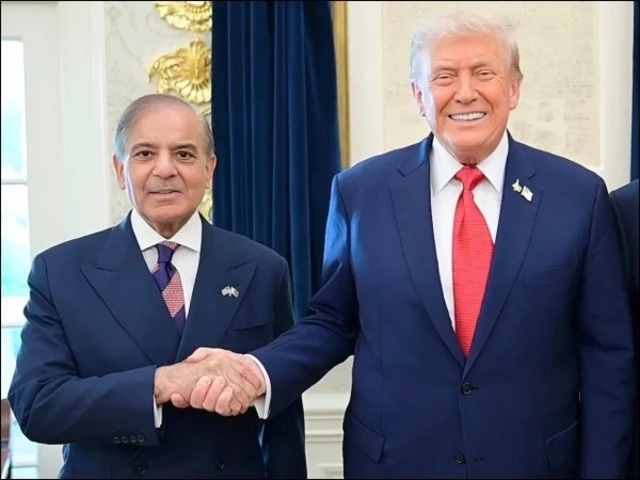 Trumpwithshehbazsharif