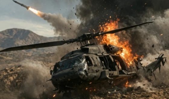 helicoptercrashinfierybattlefield