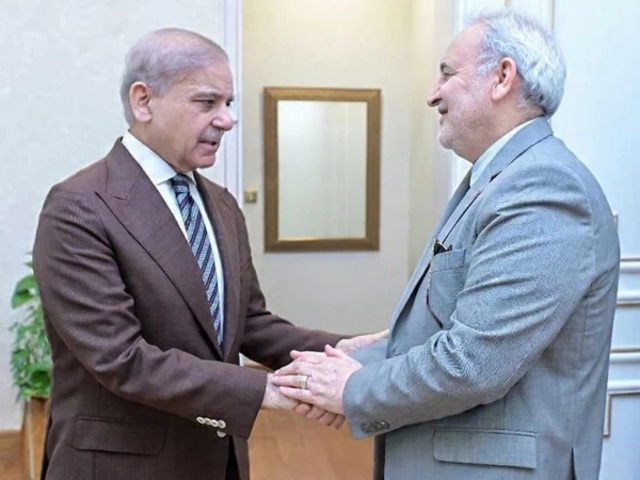 iranianambassadormeetshehbazsharif