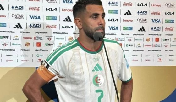 algerian captain riaz mahrez