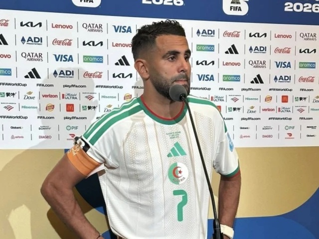 algerian captain riaz mahrez