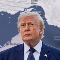 Donald Trump say about Strait of Hormuz