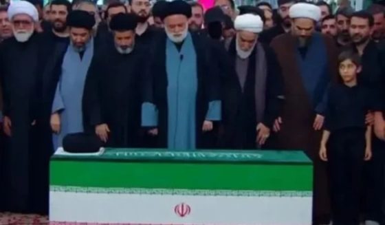 ayat ullah khamenei funeral pray mashad