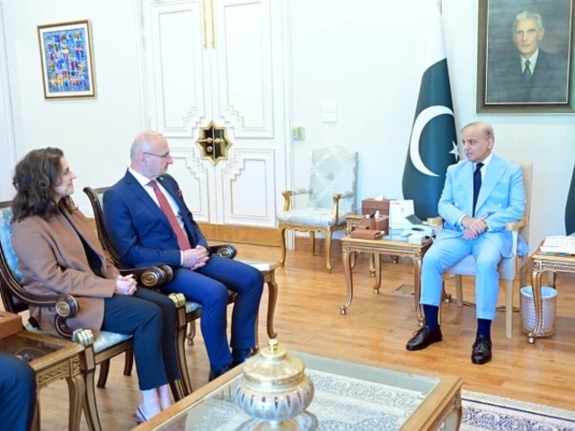 croatian foreign minister meets shehbaz sharif