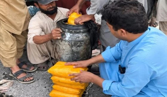 crystal meth hidden in tomato truck