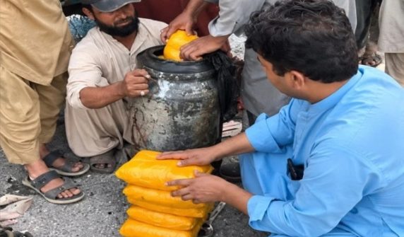 crystal meth hidden in tomato truck