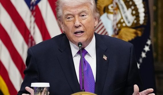 donald trump addressing