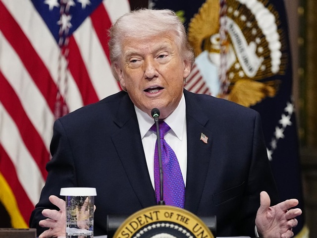 donald trump addressing