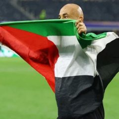 egypts head coach dedicates victory to palestine