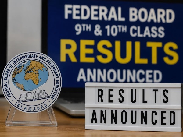 federal board result announce