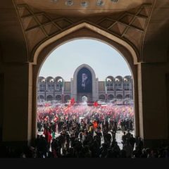 funeral procession ali khamenei