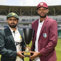 pak wi test series trophy