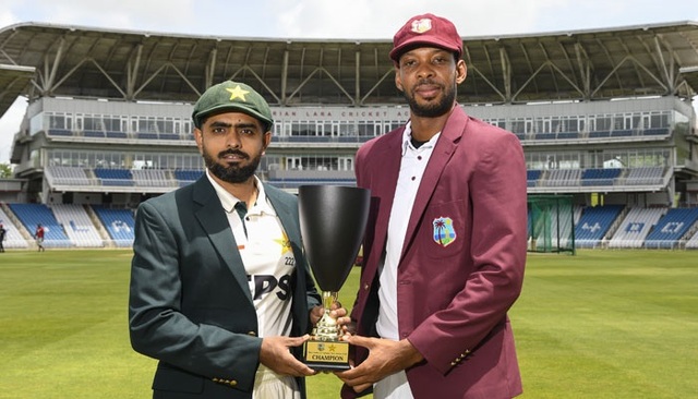 pak wi test series trophy