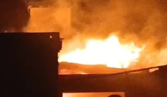 peshawar house fire