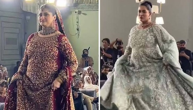 sahiba and mathira ramp walk