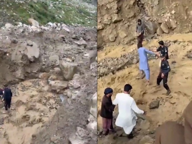 saiful malook road block