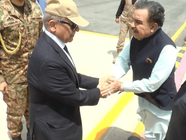 shehbaz sharif arrived quetta