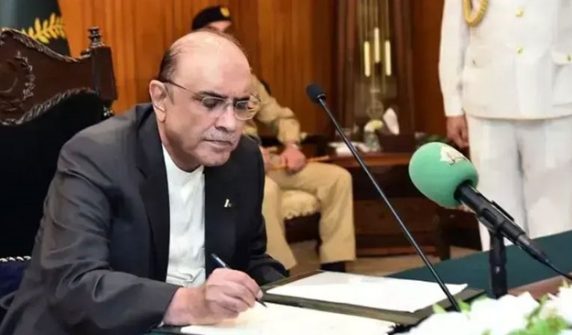 asif zardari president