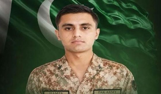 captain hamza martyred