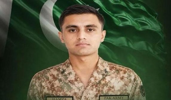 captain hamza martyred