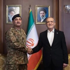 field marshal asim muneer met iranian president