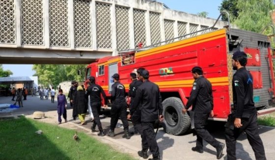 fire in pims hospital