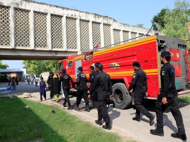 fire in pims hospital