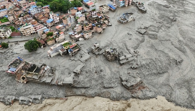 flood in nepal