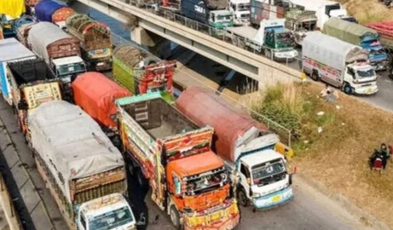 goods transporters strike
