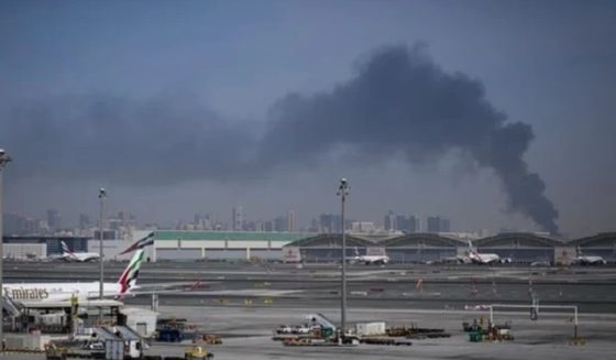 iran attacked uae al minhad air base