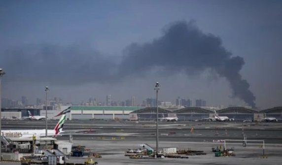 iran attacked uae al minhad air base