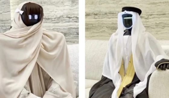 robot wedding