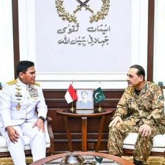 CDF Munir reaffirms Pakistan's commitment to boosting defence ties with Indonesia