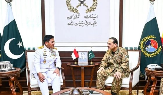 CDF Munir reaffirms Pakistan's commitment to boosting defence ties with Indonesia