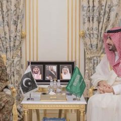 asim munir met prince khalid bin salman