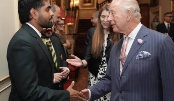 babar azam meet king charles