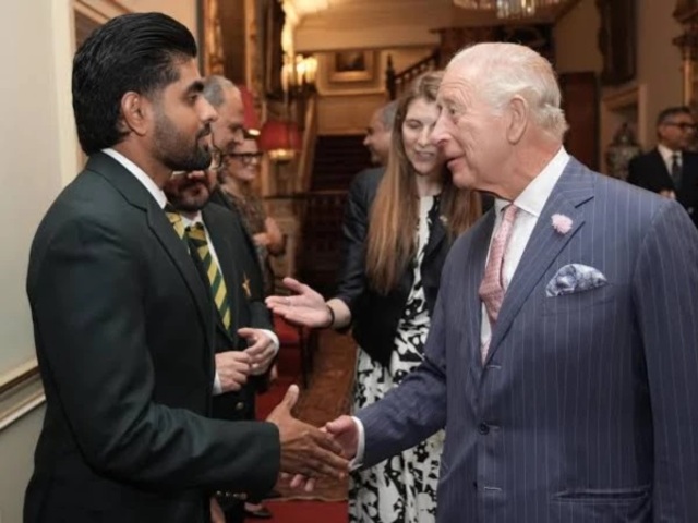 babar azam meet king charles