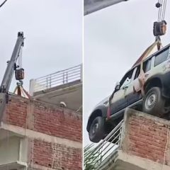 car on roof